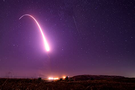 Afgsc Tests Minuteman Iii Missile With Launch From Vandenberg Afb Air