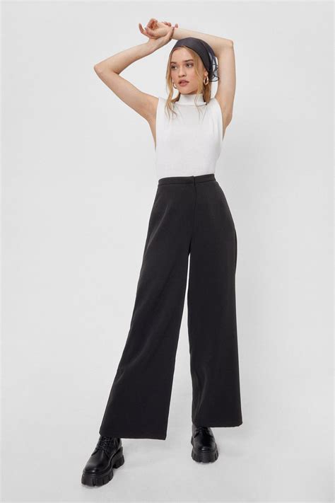 Ensemble De Costume Blazer Oversize And Pantalon Large Assorti