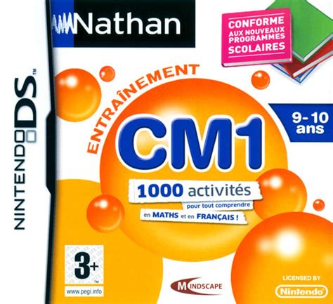 Nathan Entraînement CM1 sur Nintendo DS jeuxvideo