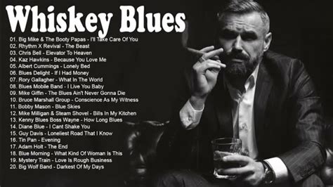 Whiskey Blues Music The Best Of Slow Blues Rock Ballads Modern Electric Guitar Blues Or15