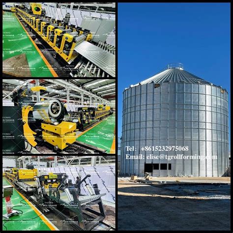 Steel Grain Bin Silo Making Machine Silo Pour Stockage De Grain Silos