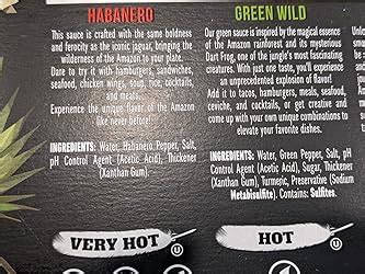 Amazon Amazon Pepper Sauce Gift Pack 4 Hot Sauce Bottles With Habanero Sauce Chipotle