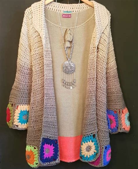 Sacos Crochet Mujer Con Distintos Colores Buscar Con Google Crochet