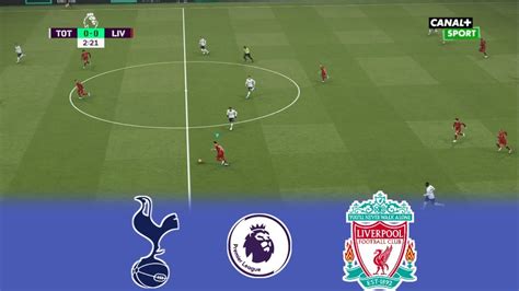 Tottenham Hotspur vs Liverpool - Premier League 2022/23 - Pes 2021 ...