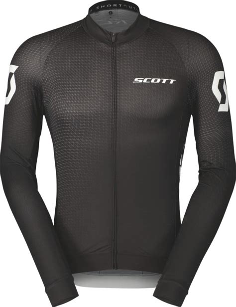 Scott Rc Pro Trikot Langarm Schwarz Wei Herren Ab