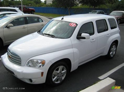 2010 Arctic White Chevrolet Hhr Lt 21866845 Car Color