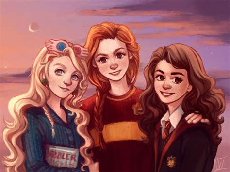 Hermione Ginny and Luna Wallpapers on WallpaperDog