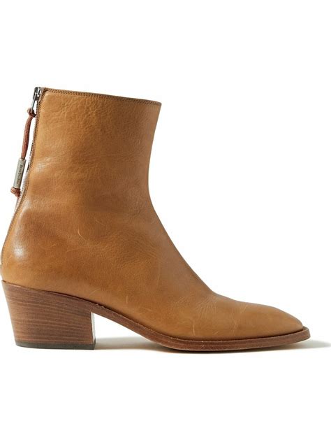 Acne Studios - Brod Leather Boots - Neutrals Acne Studios