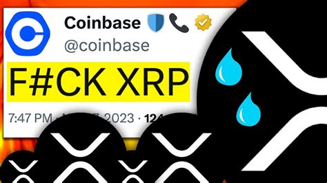 BREAKING COINBASE CEO RESTRICTS XRP RIPPLE 1 ENEMY NOW RIPPLE