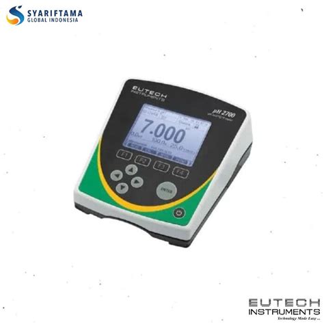 Eutech PH 2700 Benchtop PH Meter With Temperature Distributor Eutech