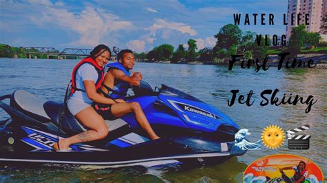 First Time Jet Skiing Experience Youtube