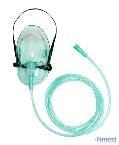 Oxygen Mask Adult Elongated With 210cm Tubing From China Manufacturer