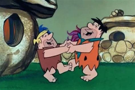 Fred Flintstone Barney Rubble GIF - Fred Flintstone Barney Rubble The ...