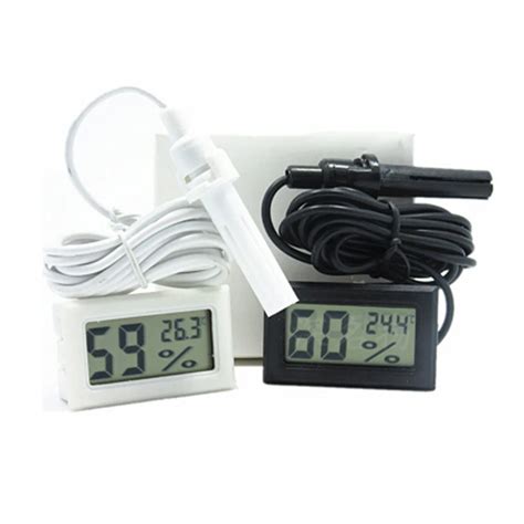 Embedded Thermometer Hygrometer Digital Thermometer And Hygrometer With Probe-in Temperature ...