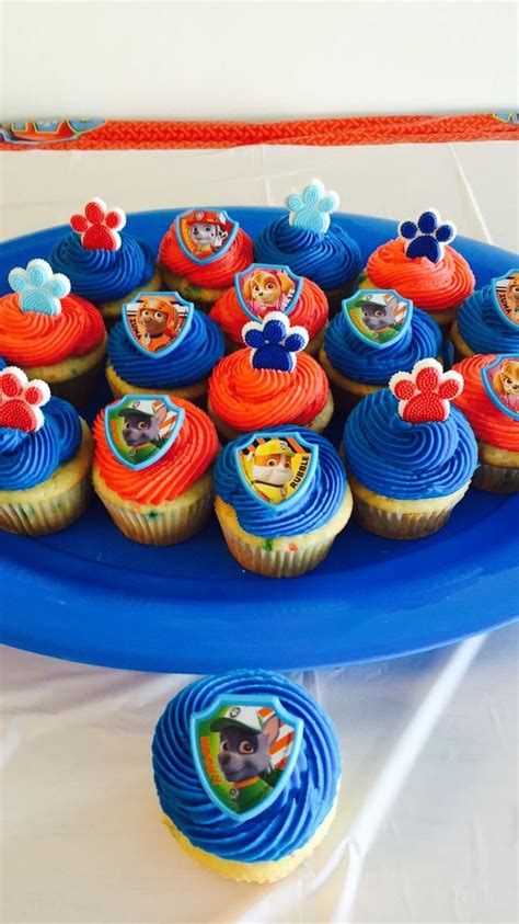 Paw Patrol Cupcakes Paw Patrol Cupcakes Paw Patrol Birthday Paw