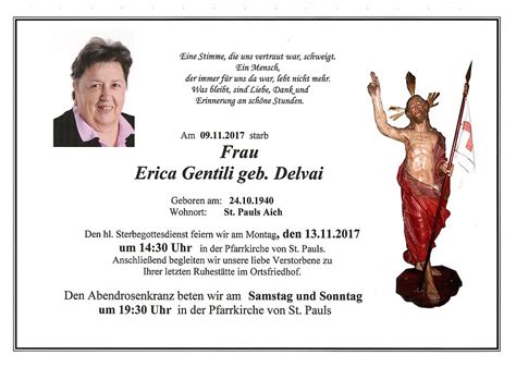 Erica Gentili aus Eppan a d W TrauerHilfe it das Südtiroler