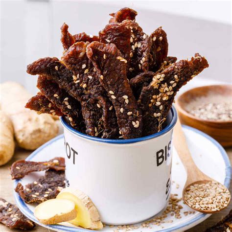 No-Fuss Oven Baked Teriyaki Beef Jerky (Easy Jerky Recipe) - Healthy ...