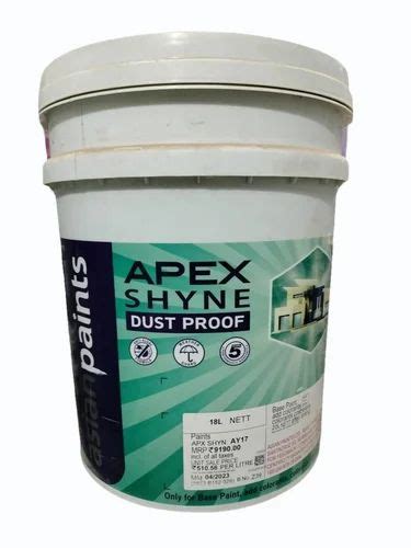 Asian Paints Apex Shyne Dust Proof Ltr At Rs In Keonjhar Id