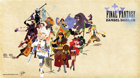 Geek Art Gallery Mash Up Disney Final Fantasy