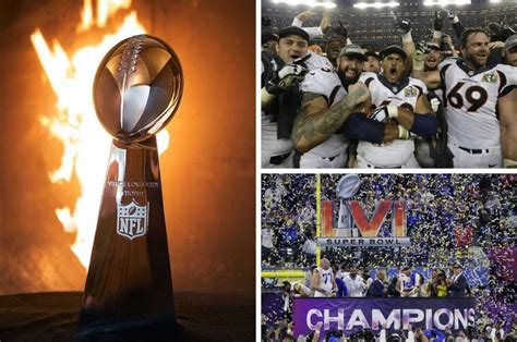 Nfl Los Diez últimos Ganadores En La Historia De Super Bowl Y Los Que