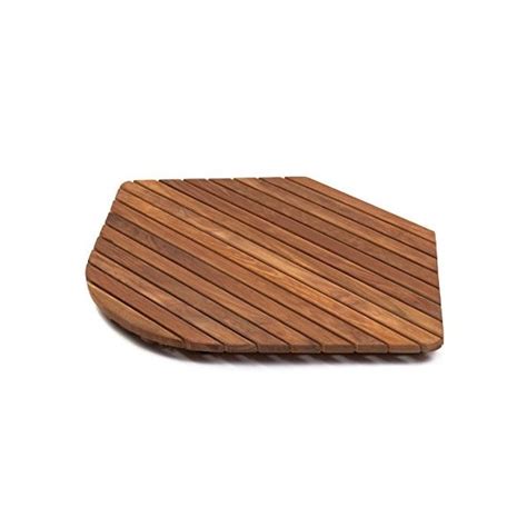 AsinoX TEK3A7272R Caillebotis De Douche Bois Marron 72 X 72 X 4 Cm