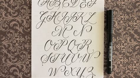 Calligraphy Cursive Lettering