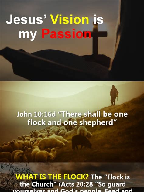 Preaching Jesus Vision Is My Passion Pdf Jesus Shepherd