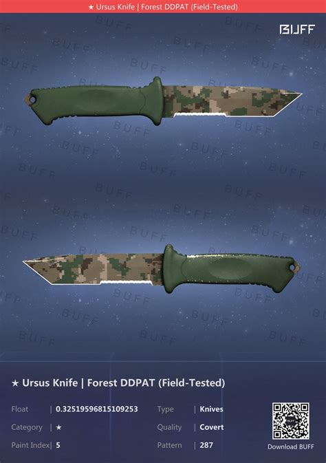 Ursus Knife Forest DDPAT FT Video Gaming Gaming Accessories In Game