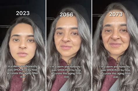 TikTok S AI Filter To Predict How You Age Is Accurate Derms