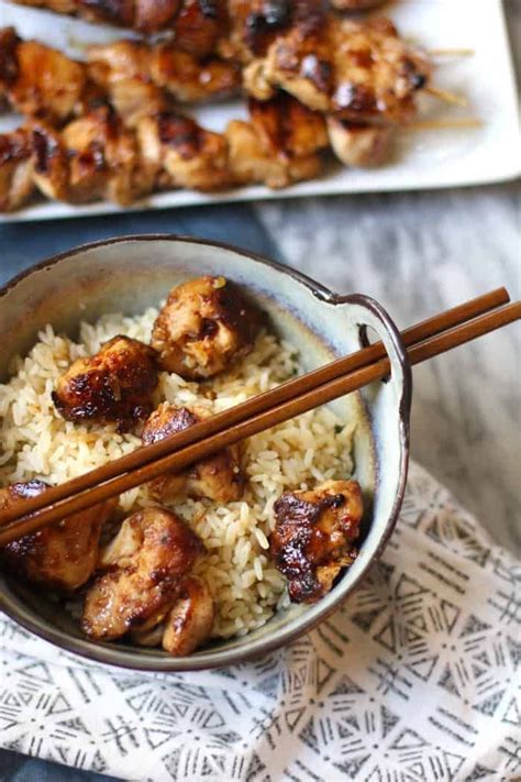 Grilled Asian Chicken Skewers Recipe Chicken Skewers Cooking