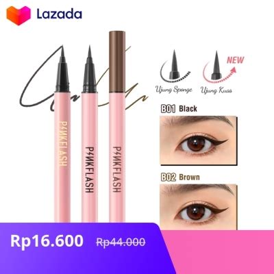 BPOM PINKFLASH OhMyPinkFlash OhMyLine Upgrade Pensil Eyeliner Hitam