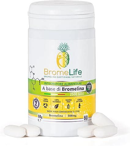 Bromelife Bromelina Forte Drenante Compresse Gdu Per