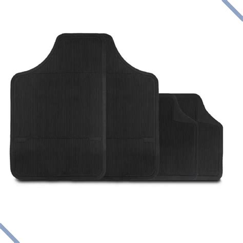 Tapete Carro Borracha Universal Pvc Pe As Preto Shopee Brasil