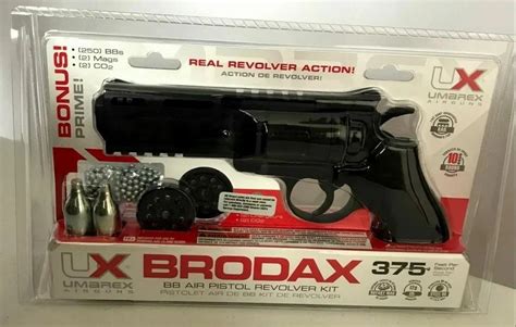 Bb Gun Umarex Brodax Caliber Air Gun Pistol Revolver Fps Co