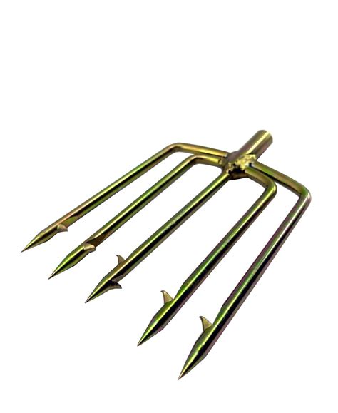 Spearfishing World Multi Prong Trident Harpoon Spear Tip For Hunting