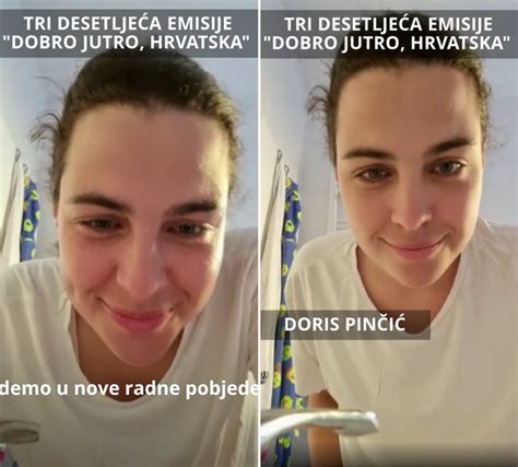 VIDEO DORIS PINČIĆ BEZ TRUNKE ŠMINKE Otkrila je kako izgleda čim se