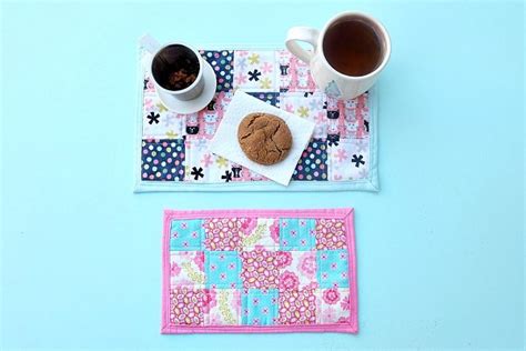 Tutorial: Patchwork mug rug – Sewing