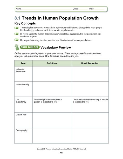 Skills Worksheet Critical Thinking Analogies Answer Key The Human Population