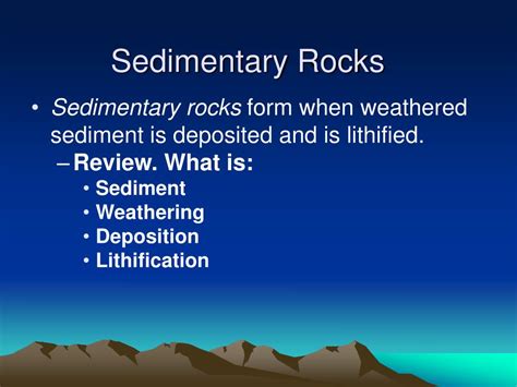 Ppt Sedimentary Rocks Powerpoint Presentation Free 42 Off