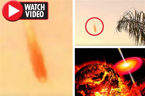 Nibiru 2017 Horror Video Shows Fireball Falling From Planet X As It