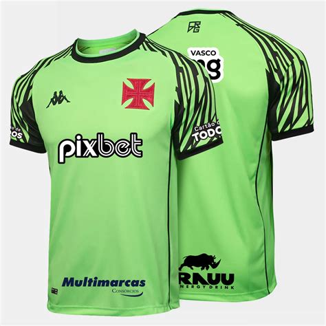 Camisa Vasco Goleiro Ii Kappa Masculina Stadium