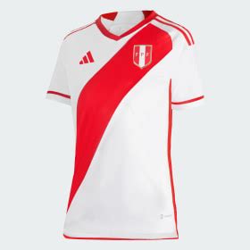 Camiseta Oficial De Local De La Selección Peruana 2023 Blanc Knasta Chile