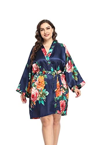 Women Best Silk Robes For Plus Size Women