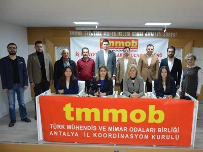 EMO TMMOB ANTALYA İL KOORDİNASYON KURULU BASIN AÇIKLAMASI YAŞAMI