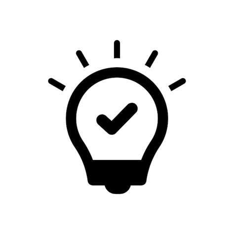 premium vector creative idea icon vector