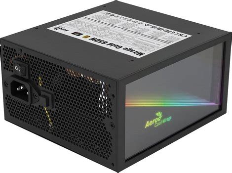 Aerocool MIRAGEGOLD650 Fuente Alimentación PC 650W