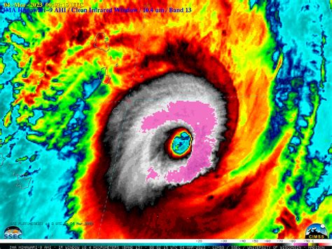 Cyclone Kevin Reaches Category 4 Intensity CIMSS Satellite Blog CIMSS