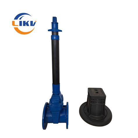 Inch Dn Resilient Seated Square Nut Operation Ductile Iron Gate