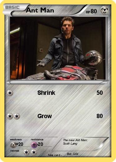 Pokémon Ant Man 82 82 Shrink My Pokemon Card