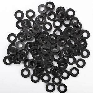 Black Steel Flat Washer 3 8 Qty 100 Flat Washer EBay